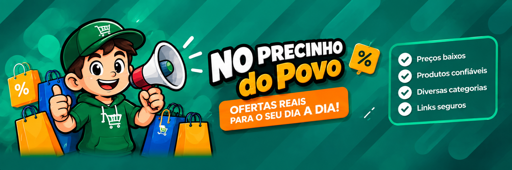 Ofertas para o seu dia a dia